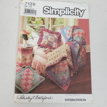 Vintage 1990 Quilting Applique Patchwork Sewing Pattern 7139 Simplicity - £13.43 GBP