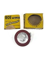 Vintage Justus ROE and Sons 50 foot tape measure w white tape w Orig Box - $362.98 MXN
