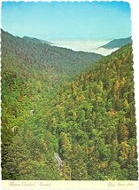 Morton Overlook, Smoky Mountains, Gatlinburg, Tennessee, vintage postcard - £9.49 GBP