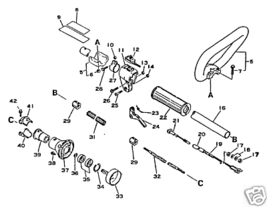 front loop handle part echo trimmer 35120151730 - £18.37 GBP