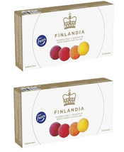 2 x Fazer FINLANDIA Traditional Fruit Jellies Marmalade Box 260g 9.2oz - £19.83 GBP