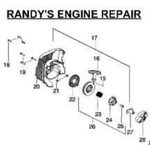 POULAN CRAFTSMAN STARTER HUB SPRING 545188301 Part - $8.41
