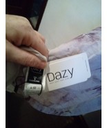Womans Dazy High-Neck Long-Sleeve Light Purple Foral Dress Sz M 9028ARE - $20.57 CAD