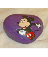 Mickey Mouse painted on river rock- pet rock - €12,91 EUR