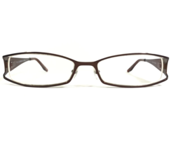 Armani Exchange Eyeglasses Frames AX 128 JGS Brown Rectangular 52-17-130 - £48.23 GBP