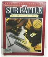 Sub Battle Simulator By EPYX 1987 War Game IBM DOS PCs 5 1/4” Floppy Dis... - $27.44 CAD