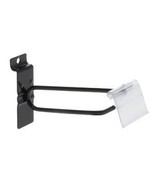 Only Garment Racks 4&quot; Black Slatwall Scanner Hooks w/Label Holders (Box ... - $149.95