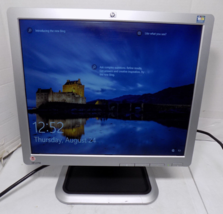 HP L1710 17&quot;  LCD Flat Panel Monitor VGA Computer Monitor with Cables - $34.28