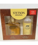 Stetson Original 3.5 oz Cologne and 5oz Body Wash Gift Set For Men, 2-Pieces New - $30.00