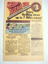 1978 Color Ad Secret Agent Spy Scope from Space Age - £6.38 GBP