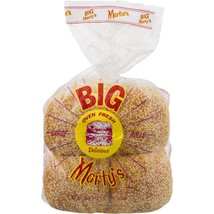 Martin&#39;s Famous Pastry Big Marty&#39;s Large Seeded Rolls, 4-Pack 8 Count Bags - $35.59