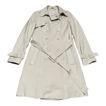Vintage OC ZOOC Beige Trenchcoat Small Duster Full Length Womens Trench ... - $56.09