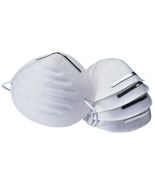 MAXPERKX 12pcs Comfort Disposable Face Dust Masks - White, Non-Medical Surgical  - $6.49