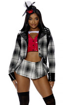 Forplay Totally Buggin Plaid Schoolgirl Bestie Clueless Movie Costume 552907 - £65.63 GBP