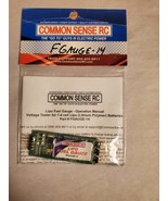 Common Sense RC Lipo Fuel Gauge - Led Voltage Indicator - $475.79 MXN
