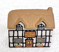 Wade Porcelain Whimsey On the Why River #5 Why Knott Inn Miniature 1980 - $26.24