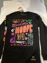 Minnesota United FC Papel Picado Mitchell &amp; Ness Long Sleeve T-Shirt SMA... - £35.85 GBP