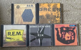 R.E.M. 5 CD lot:Eponymous, Green, Out Of Time, Automatic For The People,... - $20.99 CAD