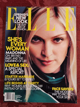 ELLE Fashion Beauty Magazine February 2001 Madonna - £16.98 GBP