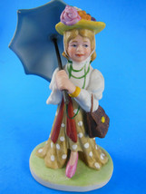 Porcelain figurine The McClellands Dressing Up # 1306 by RECO Vintage Japan 3.5&quot; - £6.70 GBP