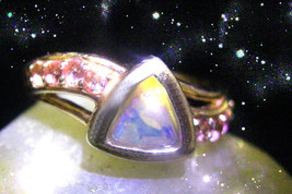 Blue fire haunted ring thumb200
