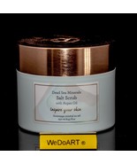 Laline Dead Sea  Mineral Salt Scrub with Argan Oil 250 ml 8.45Fl.oz - $77.51 CAD