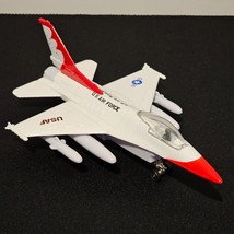 Toysmith US Air Force F-16 Fighter Jet Collectible Toy TMLM  USAF Metal ... - £10.69 GBP