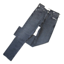 NWT Citizens of Humanity Charlotte in Whisper Gray High Rise Straight Jeans 25 - £90.19 GBP