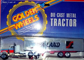 Golden Wheels Tractor Trailer (Sea-Land) - £7.21 GBP
