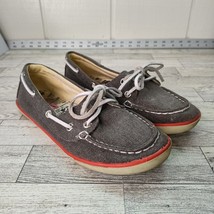 Rock &amp; Candy Gray Deck Shoes 7 Womens Zigi Boat Deck Shoe Loafers Casual... - £11.45 GBP