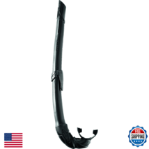 Cressi Corsica Snorkel for Freediving Spearfishing Scuba - Black - $32.65