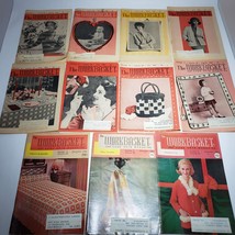 Lot of 11 VTG The Workbasket Magazine 1964 Needlecraft Knit Crochet Scrapbook - £9.23 GBP