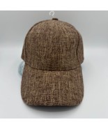 Capannni Brown Baseball Cap Textured Adjustable Casual Everyday - $298.36 MXN