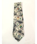 Looney Tunes Mania Designer Men’s Tie Cartoon Necktie 1996 Cash Money 10... - £9.60 GBP