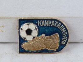 Vintage Soccer Pin - Kariat Alma-Ata FC (Almaty)  - Stamped Pin - $19.00