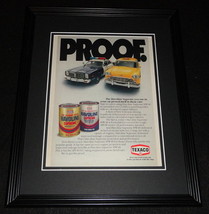 1981 Texaco Havoline Motor Oil 11x14 Framed ORIGINAL Vintage Advertisement - $34.64