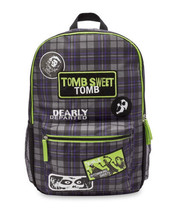 Disney Parks Tomb Sweet Tomb Plaid Haunted Mansion Backpack NWT - $44.54