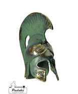 Greek Statue Headgear A3 from brass  14cm  x  16cm - £73.17 GBP