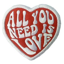 All You Need Is Love Iron On Sew On Inspired Patch For Kids,Teens, Adult - £10.20 GBP