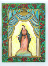 Our Lady of Grace and Light Art Print - £14.20 GBP+