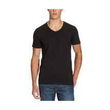 Jack and Jones Basic V-Neck Short Sleeve Men&#39;s T-Shirt Black Large  - £27.77 GBP