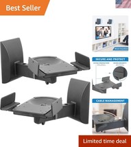 Adjustable Speaker Wall Mounts - Heavy-Duty Brackets for Large or Small ... - $57.00