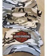 Harley-Davidson White Camo Cadet Hat - $35.62 CAD