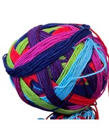 DK Self Striping Multicolor Yarn Ball For Crafting &amp; Knitting - $23.69 CAD
