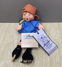 Vintage Annalee  Boy Doll Sports Enthusiast ’98 USA &quot;No Ski&#39;s&quot; - £14.77 GBP