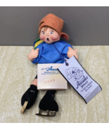 Vintage Annalee  Boy Doll Sports Enthusiast ’98 USA &quot;No Ski&#39;s&quot; - £14.77 GBP