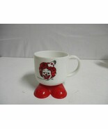 McDonald&#39;s 1985 Plastic Cup Ronald McDonald Clown Coffee Mug Red Clown F... - $187.20 MXN