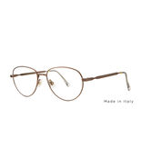 Valdo Vittorio Eyeglasses Eye Glasses Bronze Authentic New 55mm Men - €197,76 EUR