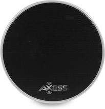 Axess Spbt1042 Mono Wireless Bluetooth Cone Speaker, Black, With Pairing - $39.95