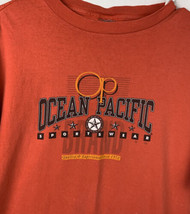 Vintage Ocean Pacific T Shirt Single Stitch USA Logo 80s 90s Surf Beach Skate XL - £19.90 GBP